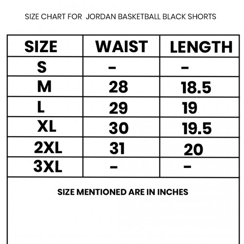 Jordan Basketball Black Shorts